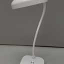 Battery Desk Lamp Light,Black,Cordless desk lamp rechargeable,Small gooseneck lamp for desk,400LM LED Light,3 Colors (White/Warm White/Warm),Adjustable brightness,360 Hose,20 LED for Bedroom&Reading (1 Pack)