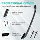 5304458312 Oven Door Handle Replacement with 2 * 316433300 Screws