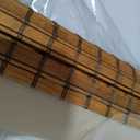 UNISHADES Blackout Cordless Bamboo Roman Shades 22 3/4×64 in Penang Teak