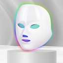 EVFOFO Red Light Mask for Face, 7 Custom Modes with Infrared, 850nm Infrared & Red Light Masks, Portable with Timer for Home Use