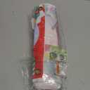 Idefair Merry Christmas Banners with Led String Lights,Christmas Door Decorations Outdoor Indoor New Year Welcome Red Xmas Porch Sign Hanging for Home Wall Holiday Party Decor(Color Lights)