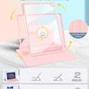 Uppuppy for iPad 5th/6th Generation Case for iPad Air 1st/Air 2nd/Pro 9.7 inch 2016 Case - 360 Rotating Stand Folio Smart Cover with Pencil Holder for Women Girls, Pink Bow Checkered for Apple Tablet