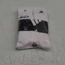 adidas Men's Athletic Cushioned 6-Pack Crew, Cushioned Crew Socks with Arch Compression for a Secure Fit