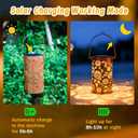 ANYTALK Mothers Day Gifts for Mom, 2Pack Sunflower Solar Lanterns Outdoor Waterproof, Birthday Gifts for Women Mom Grandma, Hanging Solar Lights for Yard, Patio, Porch, Garden Decor