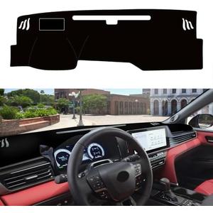 FormiPow Dashboard Cover for 2025 2026 Toyota Camry, Non-Slip Dashboard Protector & Sunshield, UV-Blocking, Anti-Glare, Fade-Resistant Dash Mat Pad (with HUD Black Edge)