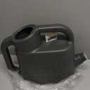 2 Gallon Watering Can for Outdoor Plants, Plant Watering Can with Removable Long Spout and Stainless Steel Sprinkler Head, Large Water Can for Garden Flowers Vegetables (Gray)