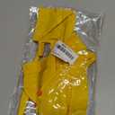 Zunea Waterproof Dog Raincoat with Hood for Small Dogs Reflective Puppy Rain Jacket Clothes with Leash Hole Funny Duck Pattern Pet Dog Poncho Slicker Costumes Chihuahua Doggie Rainwear Yellow S