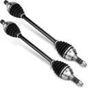 Rear CV Axle for CAN-AM Maverick X3 2017-2022 (R RR XRS XMR XRC RS Turbo with 64" Body), 2 Pack Left/Right 4340 Chromoly Steel CV Axle Drive Shaft Assembly Replace for 705502154 705502362