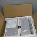 Toddler Step Stool, iNeibo 2-Step Foldable Step Stool for Kids, Widened & Thickened with Anti-Slip Design, Safer for Children Use for Kitchen, Bathroom, Toilet Training - Gray