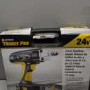 837212 24-volt 1/2" Drive Cordless Impact Wrench Kit