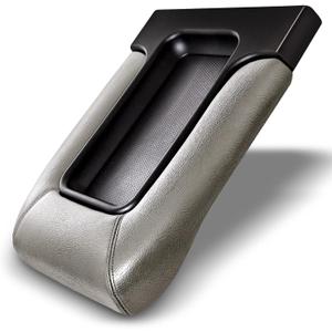 UMISHI Center Console Lid Kit Compatible with Chevy Silverado 99-07,Compatible with Chevrolet Suburban 2001-2006 Lid Arm Rest Latch,for CCLK-CHGM-001-LGY,19127364,19127365,19127366 (Light Grey)
