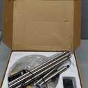 Floor Lamp, 30W/ 2400LM Sky LED Modern Torchiere 3 Color Temperatures Super Bright Floor Lamps-Tall Standing Pole Light with Remote & Touch Control for Living Room, Bed Room, Office (Brushed Nickel)