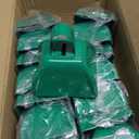15 Pack Metal Cowbells 3 Inch Green Cow Bells Noise Makers Loud Cow Bell with Handles, Small Cowbell Hand Percussion Cowbells for Sporting Events, Cheering, Football Games, Weddings