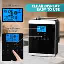 Alkaline Water Ionizer Machine for Home, 11 Titanium Plates Alkaline Water Machine, pH 4-10.5 Acid Water Purifier, Water Filter Up to -600mV ORP | 10000 Liters Per Filter