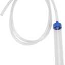 Manual Water Changer Gravel Cleaner Water Filter Syphon Tube Fluids Transfer Tool PVC Sand Vacuum Pump Fish Tank Tool (Small(Fit for: About 30L Small Fish Tank))