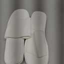 mysoft Women's Platform Sandals Slip On Comfortable Knit Slide Sandals, Size 9.5