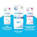 WaterWipes Sensitive Whole Body Cleansing Wipes, 99.9% Purified Water, XL Textured Wipes, Incontinence Care, Fragrance Free, 90 Count (30 Count (Pack of 3))