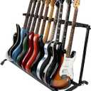 Rok-It Gator Multi Guitar Stand Rack with Folding Design, Holds up to 10 Electric or Acoustic Guitars (RI-GTR-RACK10)