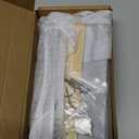 Rebee Vision Small Key Holder Wall Mount - Decorative Key and Mail Holder for Wall with Shelf and 4 Hooks for Aesthetic Room Decor - Modern Apartment Essentials for Home Decor (Light Gray) (Small - 8 inch)