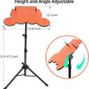 ROCKSOCKI Drum Pad Stand Adjustable for 7 Pad Roll-up Electronic Drum Set (Stand Only)