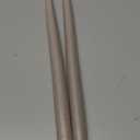 Kunstindustrien Taper Candles  Set of 4, 13.8"  Made in Denmark, Long Burning Candles 15h, Unscented & Smokeless Candlesticks  Elegant Tall Candles for Weddings, Dinners & Home Decor (Linen)