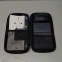 Foldable Keyboard and Mouse, Samsers Folding Bluetooth Keyboard Combo, 2.4G + BT5.0 x 2, Full-Size Portable Travel Keyboard & Rechargeable Wireless Mouse for Windows Android iOS Mac OS, Midnight