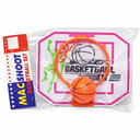 ArtCreativity Stick-on Plastic Basketball Hoop Game for Kids & Adults No Assembly Needed, Includes Mini Ball, Backboard, Net, Stickers for Easy Mounting Fun for Home, Office, Bedroom, Gift Idea.