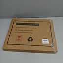 GraduationMall 8.5x11 Diploma Frame with Black over Gold Mat or Display 11x14 Certificate without Mat,Solid Wood & Tempered Glass,Cherry Finish with Gold Trim