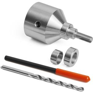Bottle Stopper Chuck for use with 3/8" x 16tpi Bottle Stoppers with 1"x8TPI thread for lathe