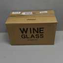 Fully Tempered Wine Glasses, Shock Resistant Wine Glass Set for Red or White Wine, Dishwasher Safe Stem Glasses for Restaurants, Bars, Home (Set of 8, 15.5 oz)