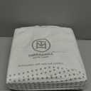 Threadmill 100% Cotton Sheets for Queen Size Bed - 600 Thread Count Queen Bed Sheets Set with 16 Deep Pocket - Sateen Weave 4-Piece Bedding Set with Cooling Effect, (Hotel White Solid)