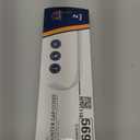 Linda’s Essentials Silicone Stove Gap Covers (2 Pack), Heat Resistant Oven Gap Filler Seals Spaces Between Stovetop and Counter, Easy to Clean Stove Side Guard (25 Inches, Clear)