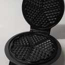 Mueller Heart 5 Waffle Maker, Waffle Iron, Adjustable Browning Control & Nonstick, Cool Touch Handle, Easy to Clean, Small Kitchen Appliances
