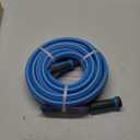 Fevone Garden Water Hose with Solid Aluminum Fittings for Patio & Garden, Drinking Water Safe, 5/8" x 35 ft