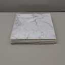 Art3d Peel and Stick Vinyl Floor Tiles 30-Pack 12 x 12 inch, Self Adhesive Waterproof Flooring Planks for Kitchen, Dining Room, Bedrooms, Cover 30 Sq. Ft, Black & White Marble (15 Tiles per Color)