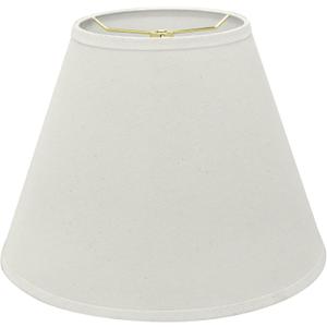 Aspen Creative 32197A Transitional Empire Shape Spider Construction Lamp Shade in Frost, 6" Top x 12" Bottom x 9" Slant Height (Ivory) Aspen Creative 32197A Transitional Empire Shape Spider Construction Lamp Shade in Frost, 6" Top x 12" Bottom x 9" Slant Height (Ivory)
