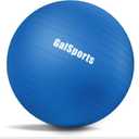 GalSports Anti-Burst Slip Resistant Stability Ball - Swiss Ball for Home Gym & Physical Therapy (XL(30ines/75cm/With Pump), Blue)