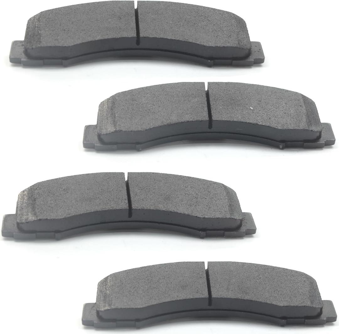 4 PCS Front Brake Pads Kit, For Ford 2012-2020 F150 F-150,Replace For 1414 D1414 QC1414 OEX1414 ZD1414 MKD1414 QC1414VK SX1414