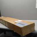 Marsmiles Wood Floating Shelves for Wall Set of 2, 48 Inch Wide Rustic Wooden Floating Shelves, Invisible Wall Mounted Display for Living Room Bedroom Kitchen Bathroom Office, Carbonized Black