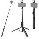 NEEWER Entry Level Version Selfie Stick Tripod with Light & Remote Compatible with iPhone Samsung Android, 67" Extendable Portable Travel Cell Phone Holder Stand for Video Recording Filming, PA987