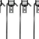 4 Pcs Heavy Duty Exhaust Hanger Rod -Universal Use Exhaust Hanger - 3/8" Rod 10" Long