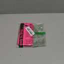 for iPhone 17 Pro Phone Case Silicone, Neon Hot Pink Bright Color Matte TPU, Minimalist Ultra Thin Slim Soft Rubber Gel Girly Cute Case for Women Men, Camera Cover Protection