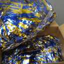 100pcs Metallic Cheerleading Pom Poms Bulk, 25 cm