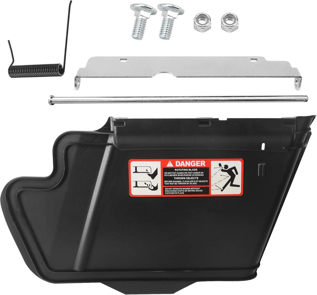 TCA16388 Discharge Chute Kit Compatible with Jo-hn Deere X300, X304, X320, Z355E, Z355R, Z375R, GT225, GT235, GT235E Lawn Tractors
