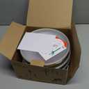 Elk and Friends 7.8” Stainless Steel Non Divided Plates with Silicone Sleeve + Storage Lid | Baby, Toddler, Kids | Dishwasher Safe | Dinner & Snack Plates | 4 Pack