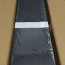 upsimples Floating Shelves for Wall, Wall Shelves for Decor Storage Set of 6, Wall Mounted Wood Shelf for Bedroom, Living Room, Bathroom, Kitchen, Picture Ledge Shelf, Black (15.7in)