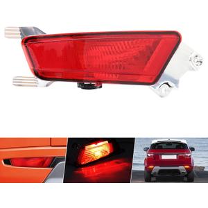 Rear Bumper Fog Light Tail Light Brake Lamp Fit for Land Rover Range Rover Evoque 2011 2012 2013 2014 2015 2016 2017 2018 (Left Side)