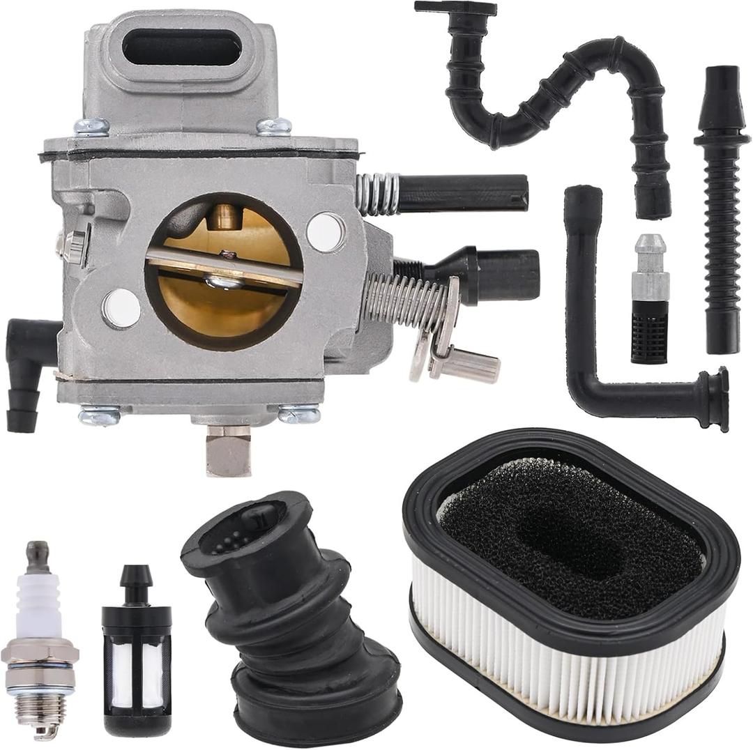 NIMTEK MS660 Carburetor for STIHL MS640 MS650 064 065 066 Chainsaw with Air Filter Fuel Line Spark Plug Kit