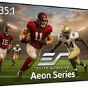 Elite Screens Aeon Series 138-Inch Projector Screen, 2.35:1 8K/4K Ultra HD Ready, Edge-Free Fixed Frame with ISF-Certified CineWhite UHD-B Projection Material for Home Theater, AR138WH2-WIDE