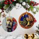 2 x Archangel Michael Ornament | Christmas Ornaments, Christmas Tree Ornaments, Holiday Decor, Warrior Angel Decor | Religious Gifts, Christian Gifts | Faithful Gift, Spiritual Guardian Gift